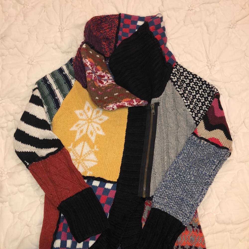 Desigual Side-Zip Sweater